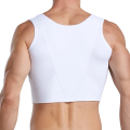 Men Gynecomastia Shaper Vest Abdomen Slimming Chest Control Shapewear Short Compression Shirts Corset Tops Workout Undershirt.