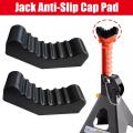 Universal Car Slotted Lift Jack Stand Rubber Pad Floor Adapter Frame Rail Pinch Lifting Repair Tools Safety Grip Pads 3Ton 6Ton. 