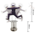 Jujutsu Kaisen Gojo Satoru Anime Cosplay Shake Stand Model double-sided Brand Transparent Acrylic Desk Ornament. 