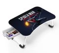 Foldable Laptop Desk with Multi-Function Slot and Portable Stand for Laptops 11-15 inches - Anime & Nature Designs.