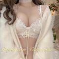 Sweet Japanese Ladies Bra Set Small Breasts Gathered Lace Mesh Sexy Bra Set Girls Court Lingerie Fairy Bra Lingerie. 