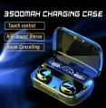 M10 TWS Wireless Earbuds Bluetooth Earphone HiFi Touch Control LED Digital Display With Microphone And Power Bank. 