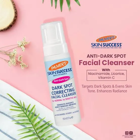 Palmer's%20Skin%20Success%20Dark%20Spot%20Correcting%20Facial%20Cleanser%20for%20Normal%20to%20Sensitive%20skin%20Gently%20Remove%20impurties%20150ml%20-%20Image%205