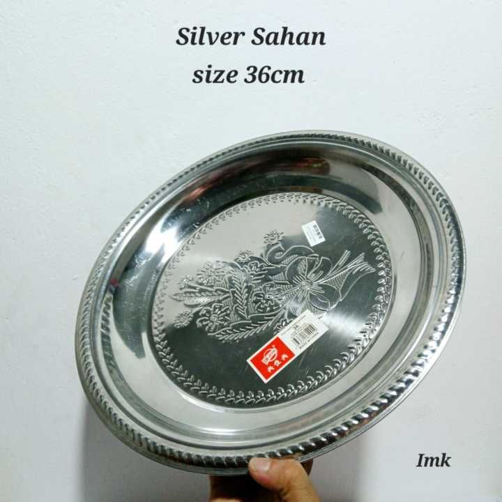 High Quality Silver Sahan – 36,38,40,42,44cm | Daraz.lk
