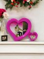 New Style Double Heart Photo Frame | Premium Quality Plastic Material | Kids Side Table Picture Frame. 