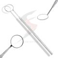 Dental mirror with handle tooth mirror dental stainless steel dentist tools for teeth cleaning inspection oral hygiene mouth mirror for daily use ce. 