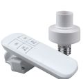 Smart Remote control Timer Switch Wireless Remote Control E27 30m Range Lamp Holder 110V 220V ON Off Light Bulb Base Socket Intelligent. 