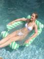 Water Hammock Recliner Inflatable Floating Mat Swimming Mattress Sea Swim Ring Swimming Pool Party Toy Recliner Bed Chair Sofa. 