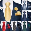 Wholesales Fashion 8 Cm Tie Set Necktie Pocket Squares Cufflink Pin Set Purple Paisley Men Gravatas Fit Birthday . 