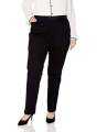 Women's slack pants with stretch cotton fabric, small cylinder, big size, comfortable to wear, not uncomfortable, waist 38-52 inches.. 