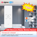 Tuya WiFi 2.4G/Zigbee 3.0 Human Presence Sensor Remote Control 10G Wave Motion Radar Detector Tuya APP Sensor Presence Detector. 