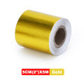 5M/10M/15M Motorcycle Exhaust Thermal Tape Header Heat Wrap Manifold Insulation Roll Resistant with Stainless Ties. 