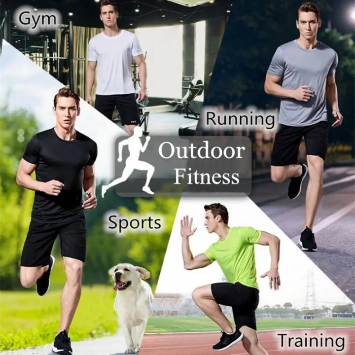 NO%20LOGO%20Men's%20Quick%20Dry%20Short%20Sleeve%20Gym%20Running%20Moisture%20Wicking%20Round%20Neck%20T-Shirt%20Training%20Exercise%20Gym%20Sport%20Shirt%20Tops%20-%20Image%206