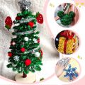 30CM Glitter Pipe Cleaners Chenille Stem Glitter Color for DIY Christmas Tree Making Christmas Decorat Materials DIY Arts Crafts. 