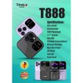 Tinstar T888 Dual Sim Standby Box Shape Folding Feature phone. 