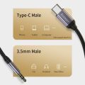 Essager Usb C To 3.5mm Aux Jack Adapter Speaker and Headphone 3.5 Mm Aux Audio Splitter Jack 3 5 Cable for Huawei Xiaomi Mi 10t. 