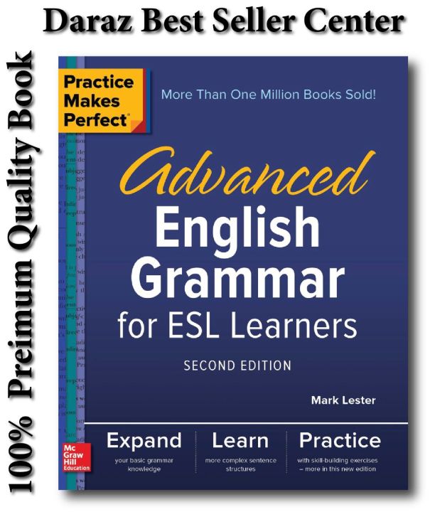 Advanced English Grammar For ESL Learners ( Premium Quality ) | Daraz ...
