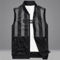 Summer Mesh Quick-Drying Vests Male Breathable Multi-pocket Mountain Climbing Fishing Vest Work Sleeveless Jacket Men Clothing.