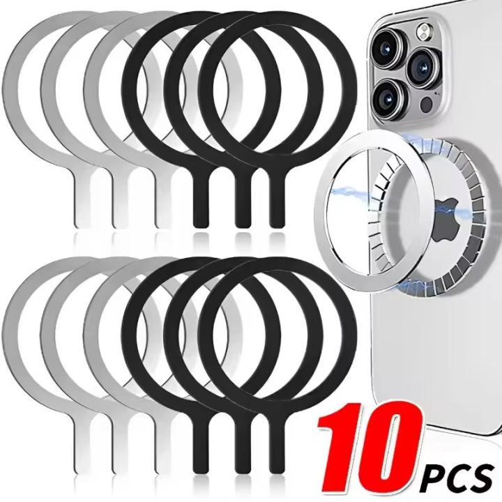 10-1pcs%20Metal%20Ring%20Sticker%20for%20Magsafe%20Case%20Converter%20Adapter%20Ring%20Magnetic%20Wireless%20Charging%20Phone%20Car%20Mount%20for%20IPhone%20Samsung%20-%20Image%202
