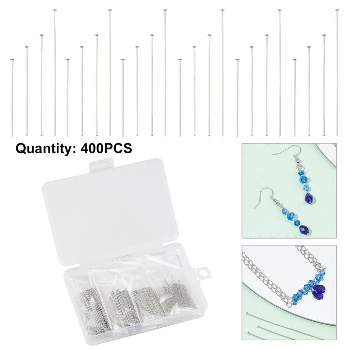 400pcs/box%2035-50mm%20Stainless%20Steel%20Flat%20Pin,%20Stainless%20Steel%20T%20Curved%20Pin%20For%20DIY%20Jewelry%20Making%20Accessories,%20Beading%20Material%20-%20Image%203