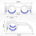 1Pc Anti-Motion Sickness Liquid Glasses Portable Lensless Driving Sickness Goggles Anti-Sickness Glasses For Children Adult. 