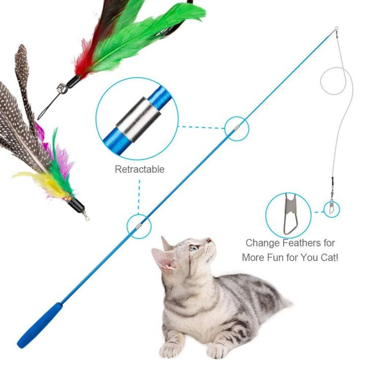 11pcs%20Replacement%20Cat%20Feather%20Toy%20Set%20Feather%20Replacement%20Head%20Retractable%20Cat%20Stick%20Cat%20Products%20-%20Image%203