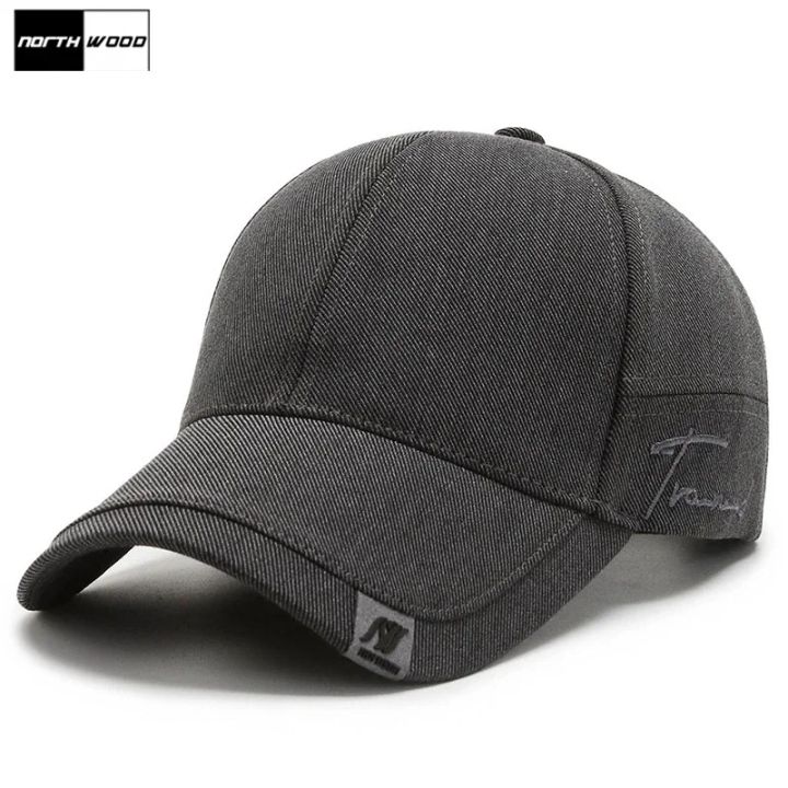 NORTHWOOD High Quality Solid Baseball Caps for Men Outdoor Cotton Cap Bone Gorras CasquetteHomme Trucker Hats