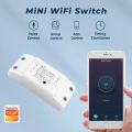 TUYA Basic WiFi Switch Relay Module DIY MINI Home Switch SmartLife APP Wireless Voice Remote Control Timer Switch Alexa. 
