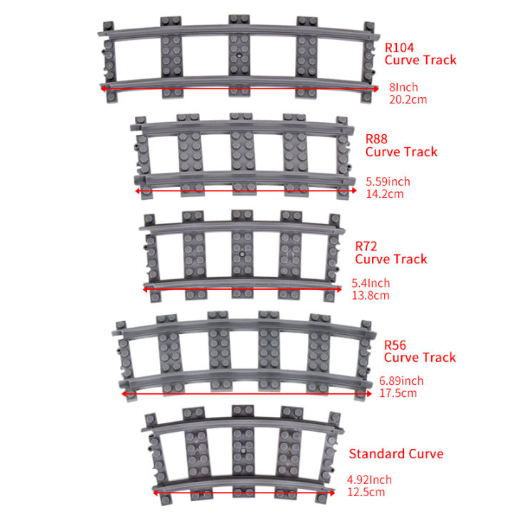 MOC%2010PCS%20City%20Bricks%20Train%20Flexible%20Construction%20Parts%20Railway%20Curve%20Tracks%20Building%20Blocks%20Accessories%20Compatible%2053401%20-%20Image%204