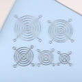 For Cooling Fan Guard Metal Grill Computer Cover Fan Grill 40mm 50mm 60mm 70mm 80mm Cooling Fan Protection Net. 