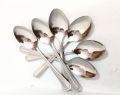Stainless Steel Dinner Spoon Set Of 6 Pieces. 