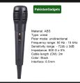 Dynamic Hand Microphone with 2m XLR Cable - Perfect for Speaker, Amp, and Mixer Use in Weddings, Speeches, and Outdoor Activities. 