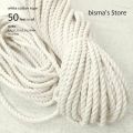 cotton rope heavy duty for multi purposes white rope  in defrent length. 