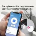 Tuya Zigbee Fingerbot Plus Smart Fingerbot Switch Button Pusher APP Timer Voice Control Works with Alexa Google Home Assistant. 