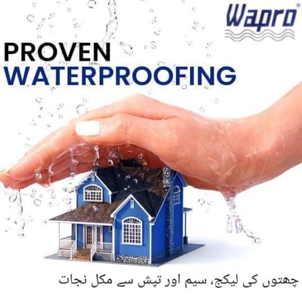 Wapro  Water proofing / proofer chemical, for roof leakage, seepage and heat proofing / heat Resistance.  best solution for water tank leakage, wall seepage, swimming pool leakage, seepage, dams  etc. (cement mix )