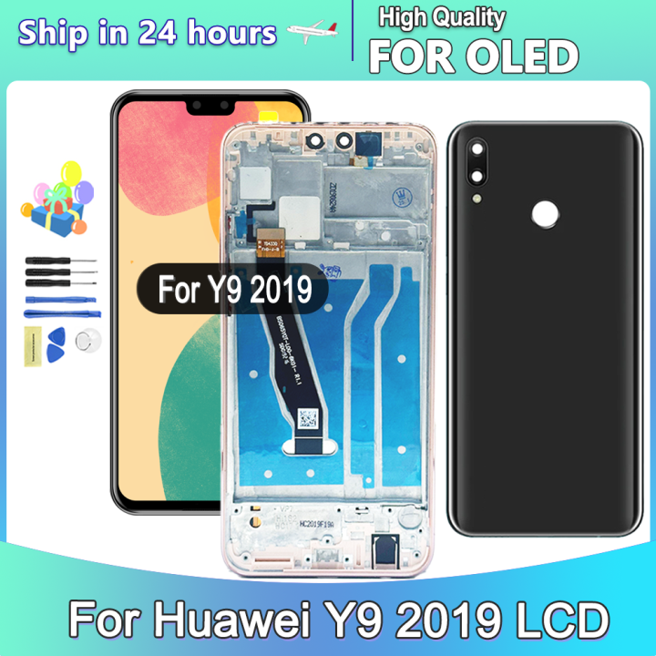 6.5''OLED For HUAWEI Y9 2019 JKM-LX1 LX2 LX3 AL00 LCD Display Touch Screen Digitizer Assembly For Huawei Enjoy 9 Plus LCD