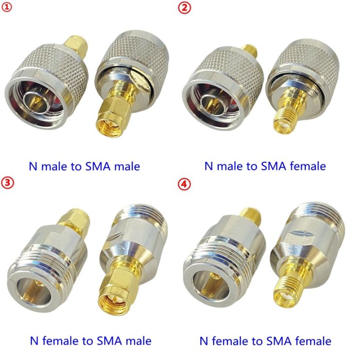 L16 N-zu-SMA-Adapter – Gerader Stecker/Buchse, 50 Produktbild-Vorschau 2