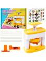 Badge Making Machine, Pin Stamping Machine, Cute Pattern Cartoon Pattern Button Making Machine（Some parts are sent random）. 