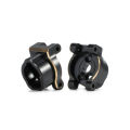 Black TRX4 Brass Weights Portal Axle Housing for 1/10 RC Rock Crawler TRX-4 Defender Bronco 2021 G500 K5 Sport TRX6 LCG Upgrade.