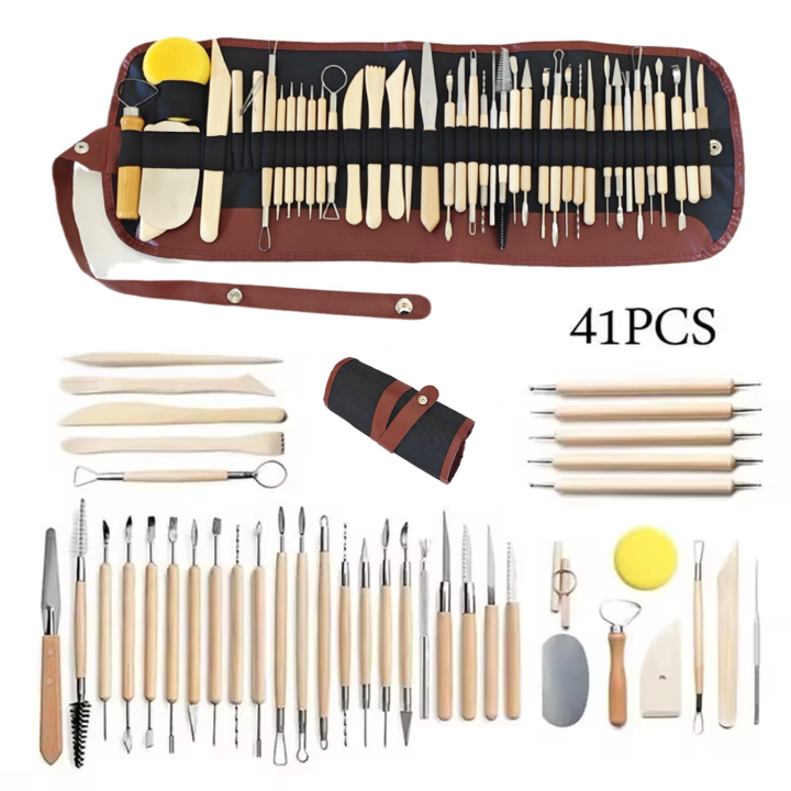Pottery%20Clay%20Sculpting%20Tools%20Kit%208-61%20Pcs/Set,%20Ceramic%20Wax%20Clays%20Carving%20Tools%20for%20Art%20Craft%20Pottery%20Sculpting%20Modeling%20Tool%20Set%20-%20Image%204