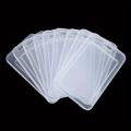 3Personalized Double-Sided Transparent Card Holder - ID Card、Work ID Card、Student ID Card、Factory Certificate、Bus Card、Film Card. 