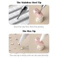 Rhinestone Picker Dotting Pen, Dual-ended Rhinestone Gems Crystals Studs Picker Wax Pencil Manicure Nail Art DIY Decoration Tool. 