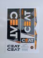 New 3D 2024 Latest CEAT Black Edition Top Quality Cricket Bat Sticker For Professional Players. 