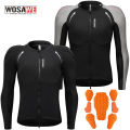WOSAWE Men's Motorcycle Racing Jacket Off-Road Motocross Breathable Racing Jacket Sports Racing Equipment.