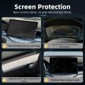 Car Tempered Glass Protective Film For BYD Seal U/Sealion 6/Song Plus 2021-25  Navigation Dashboard Display Screen Protector. 