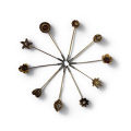 Metal Hijab Pin Set for Women - Pack of 6.