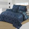 7PC Comforter Set Export Quality King Size. 