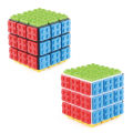 Building Blocks Cube Puzzle Decompression Fidget Toy Magic Cube Intelligence Assembled Puzzle Educational Toy For Children Gift. 