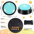 Dog Toys Funny Dog Recordable Pet Toys Travel Talking Pet Starters Pet Speaking Buttons Portable Cute Pet Supplies. 
