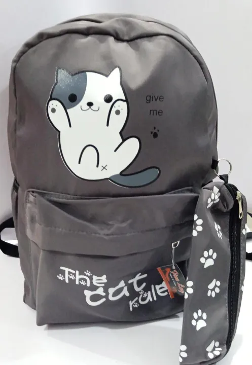Hello%20Kitty/Moow%20Stylish%20Double%20Shoulder%20Backpack/School%20Bag%20for%20Girls%20%7C%20Fashionable%20and%20Versatile%20Girls'%20Backpack%20-%20Image%202